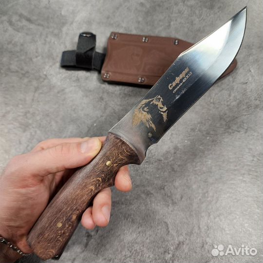 Нож Сафари ст.65х13 (г.Кизляр)