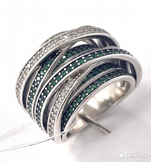 Серебряное Кольцо с камнями