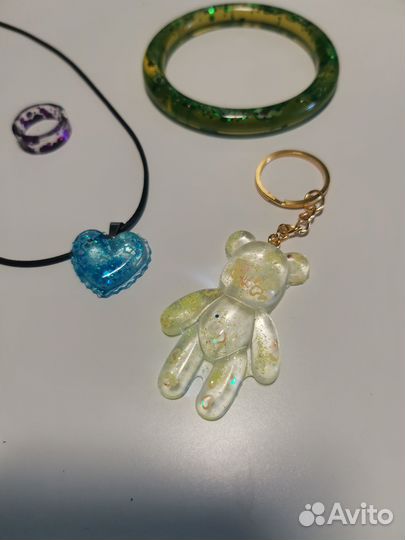 Изделия из эпоксидной смолы, термомозайки