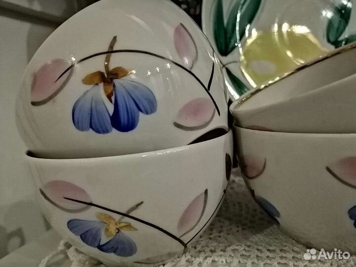 Чайные чашки, блюдца Оскар