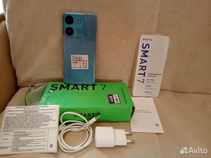 Infinix Smart 7, 3/64 ГБ