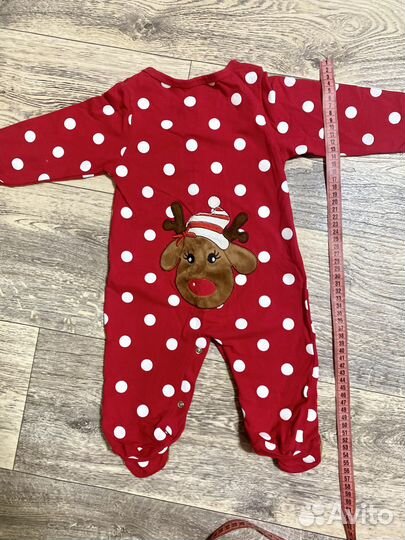 Новогодний боди для малышей