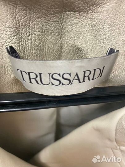 Кожаная куртка Trussardi