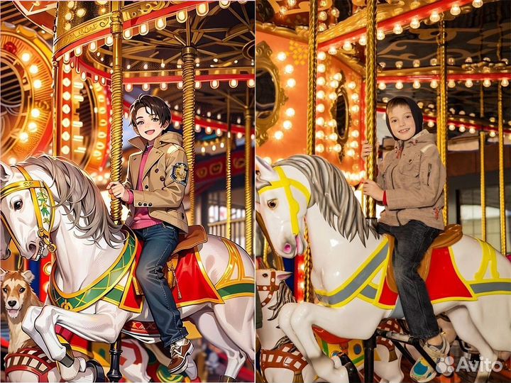 Обработка фото в стиле аниме