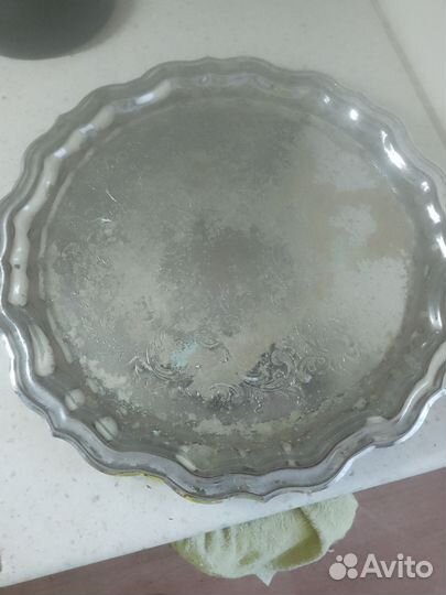 Поднос для самовара старинный