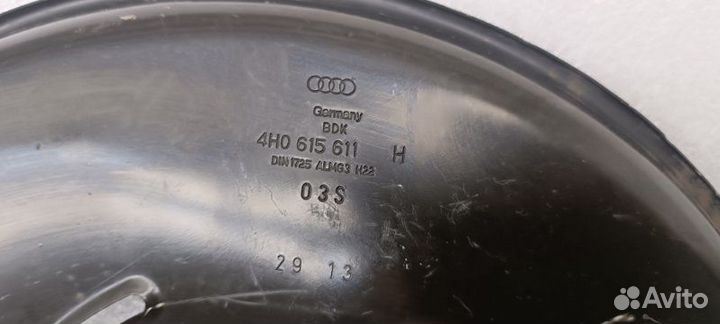 Пыльник тормозного диска задний левый Audi A8 D4