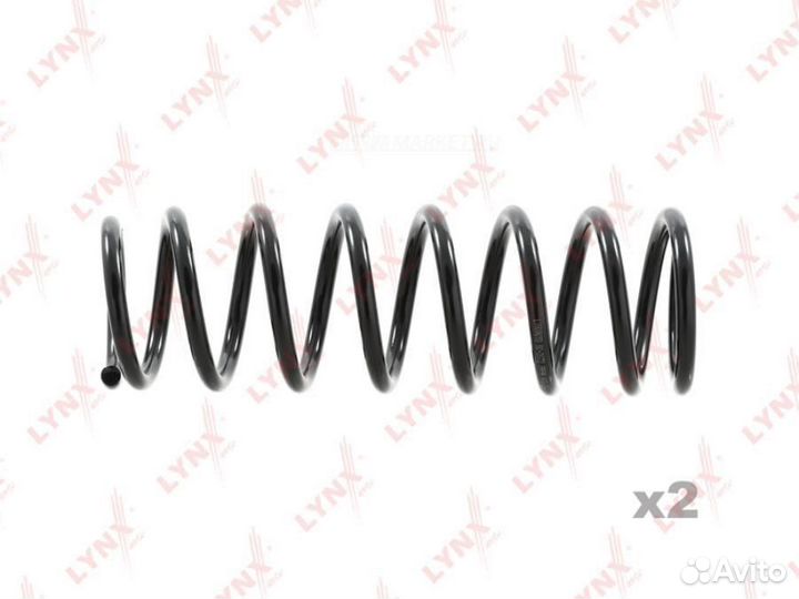 Lynxauto SC-2672 Пружина подвески задняя зад прав