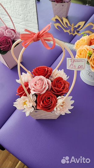 Букет из мыла