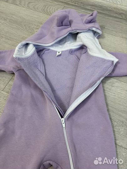 Флисовый комбинезон