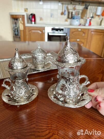 Стаканы Армуды, сервиз для чаепития