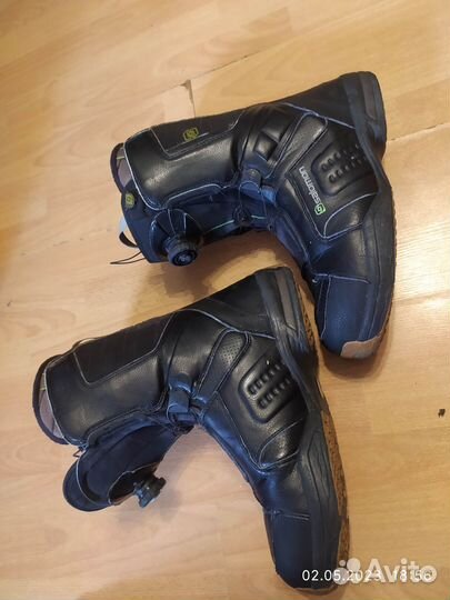 Сноубордические ботинки salomon boa