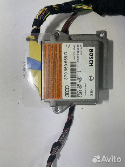 Блок управления подушками SRS Ауди А3 8Р