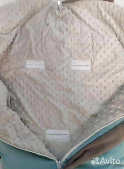 Конверт на выписку для мальчика осень зима