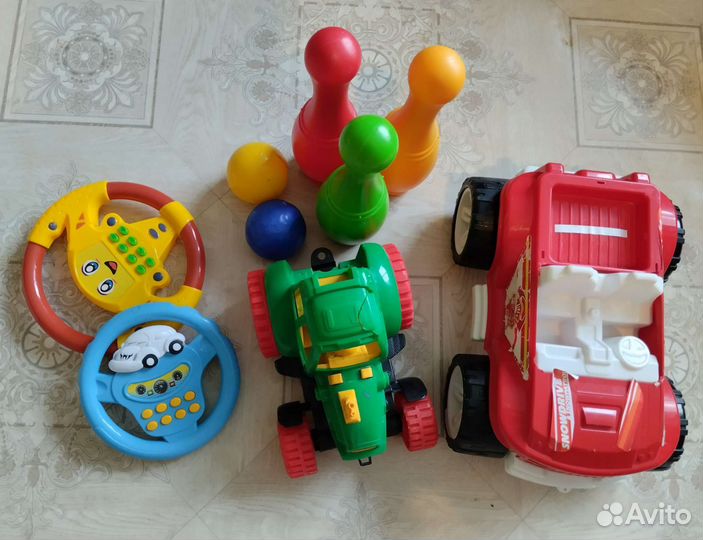 Игрушки для мальчика пакетом