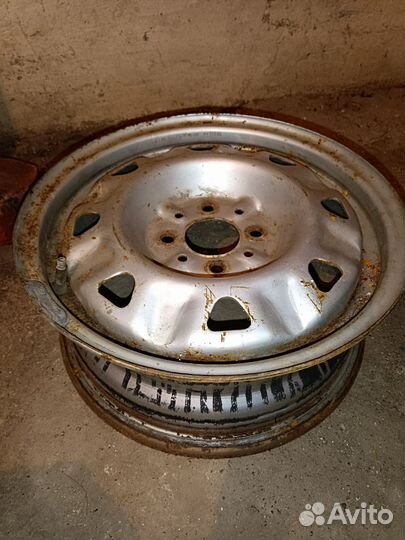 Диск штампованный r14 ваз