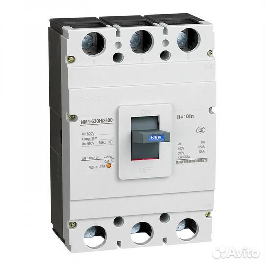 Chint Авт. выкл. NM1-630S/3Р 630A 35кА