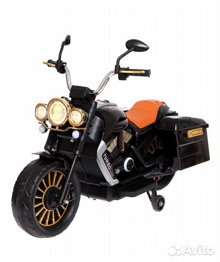 Электромобиль мотоцикл детский