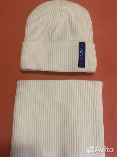 Новая шапка на флисе и снуд