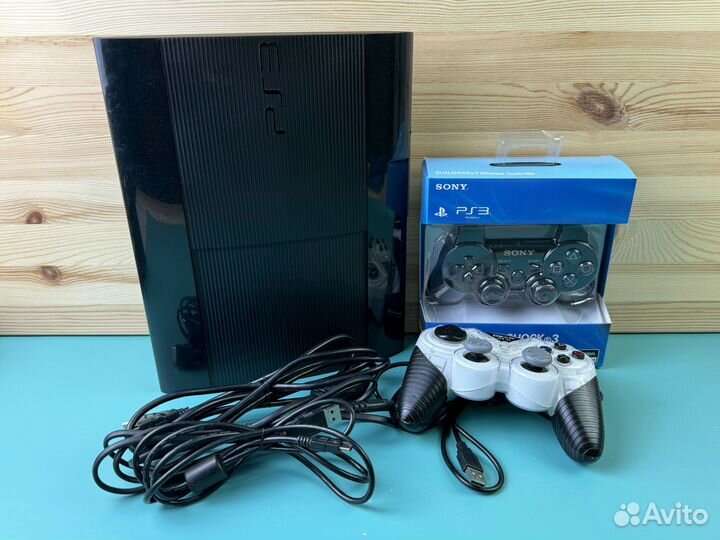 PS3 500GB 79 Игр Новый Геймпад