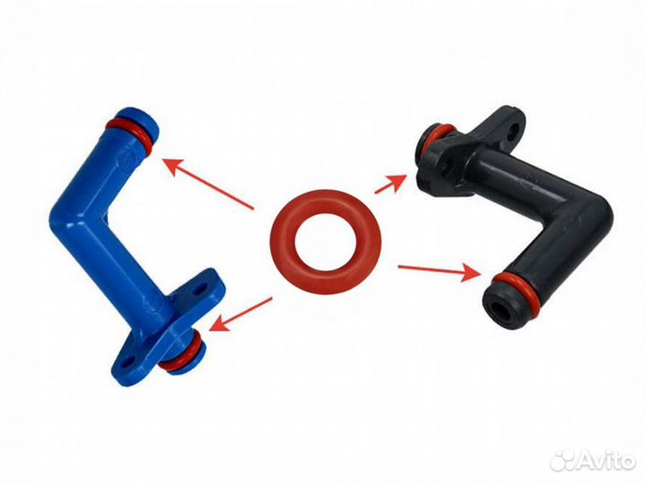 Уплотнитель штуцера заварочного узла кофемашины