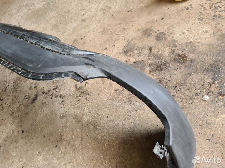 Юбка бампера задняя Kia Rio X-line 4 2020