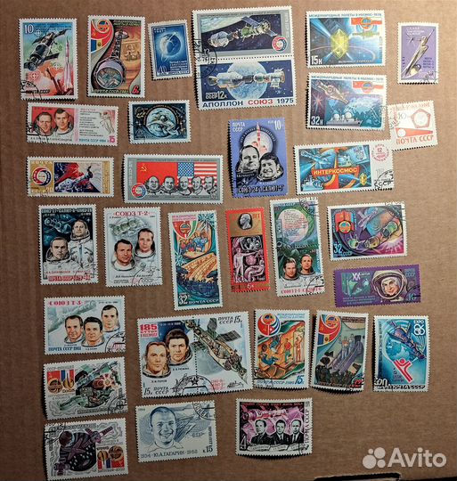 Марки СССР гашёные