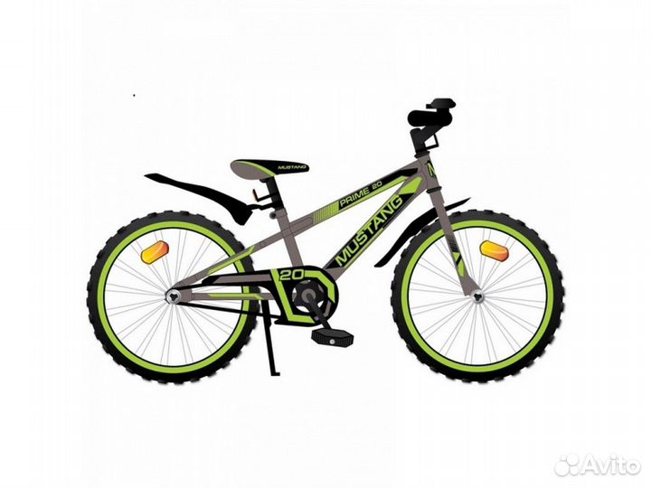 Велосипед подростковый Mustang 20