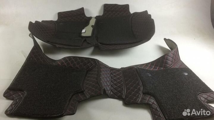 3D Коврики Range Rover Салон Багажник из Экокожи