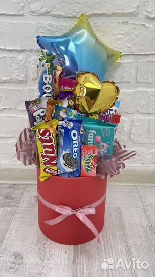 Сьедобный букет из конфет