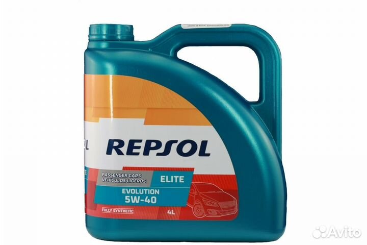 Repsol Evolution 5W40 4л (синт) API SN/CF новое