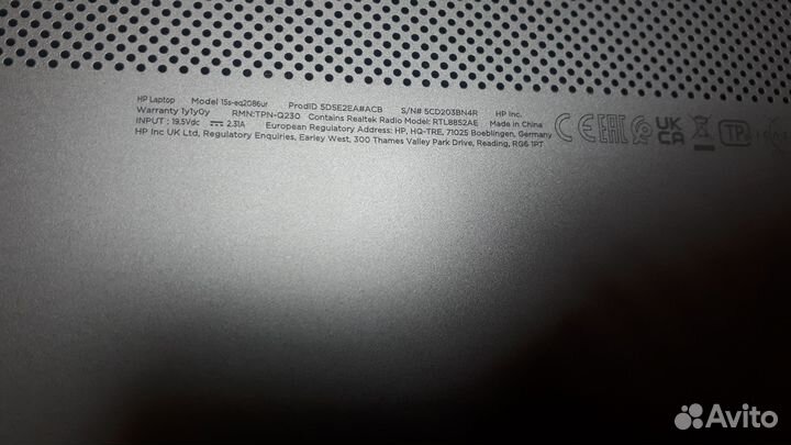 Ноутбук HP