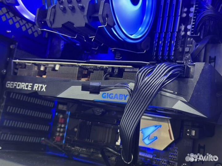 Игровой Пк RTX3070 8G 32G озу Ryzen 7 SSD+HDD