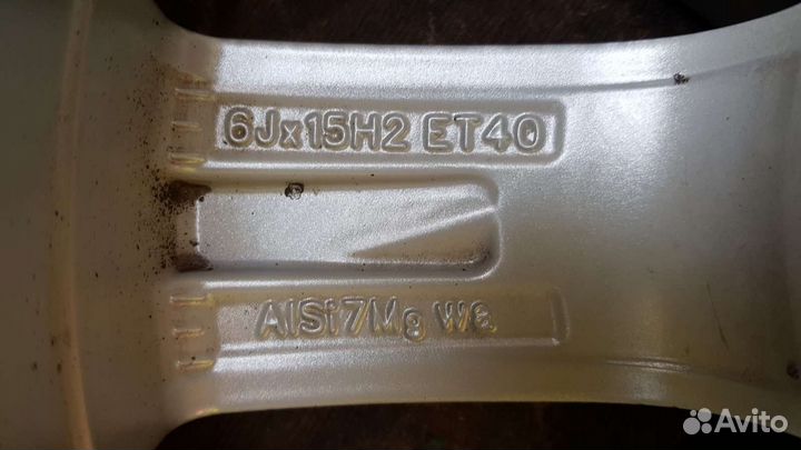 Диск Литой R15 Volkswagen Polo 5