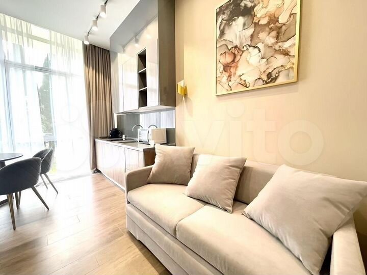 1-к. апартаменты, 50 м², 5/6 эт.