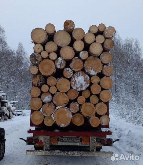 Лес кругляк строевой