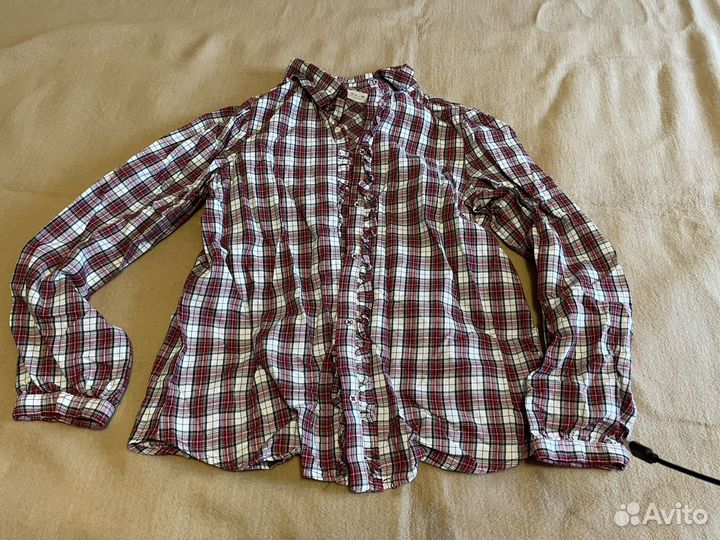 Рубашка zara для девочки