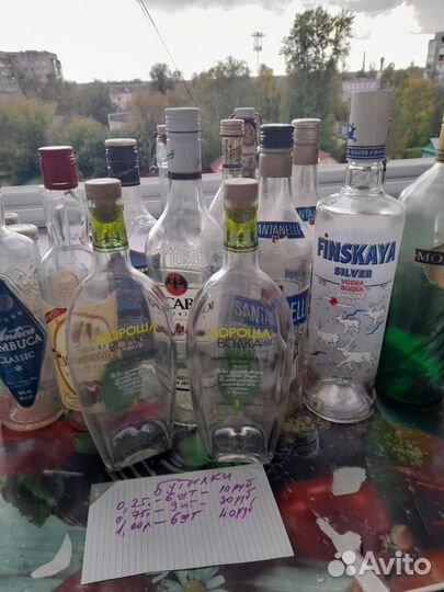 Бутылки и графинчики