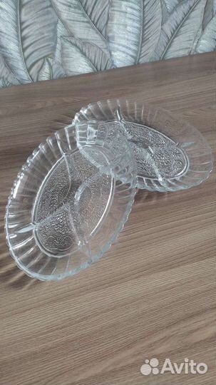 Менажница стекло
