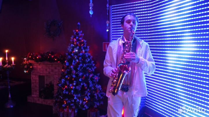 Саксофон,синтезатор,кларнет, музыка, праздник