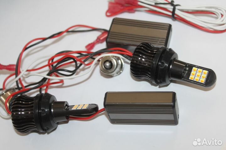 Светодиоды в ходовые огни 12v canbus с функцией по