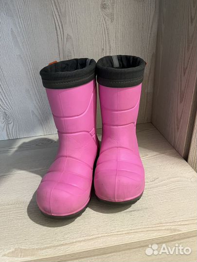 Детские резиновые сапоги