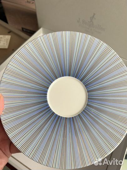 Лиможский фарфор J.Seignolles чайные пары