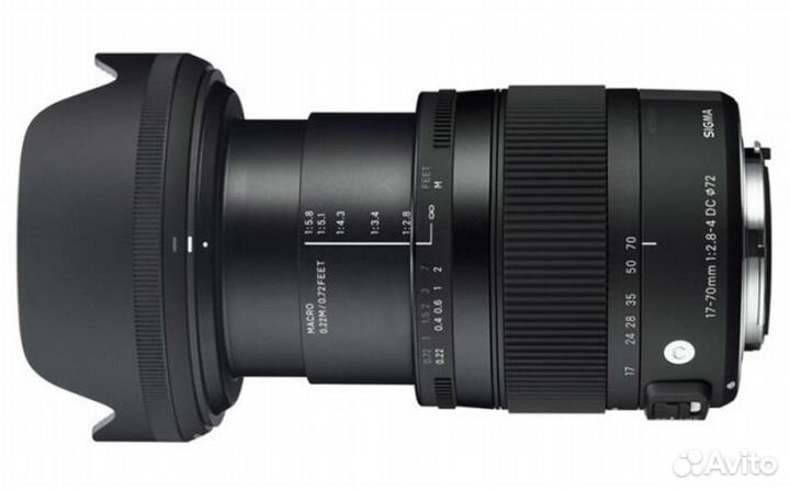 Sigmaaf 17-70mm F/2.8-4 DC macro HSM Sony AF+фильт