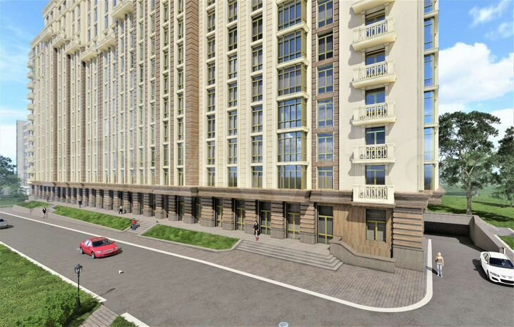 3-к. квартира, 121 м², 3/12 эт.