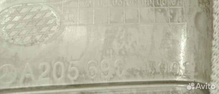 Обшивка стойки передняя Mercedes W205 C-Class