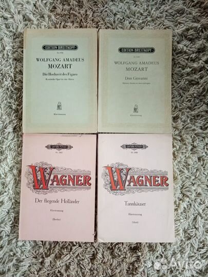 Клавиры зарубежных опер