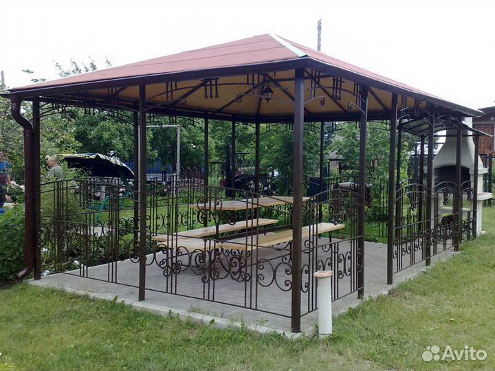 Кованая беседка для вашего участка