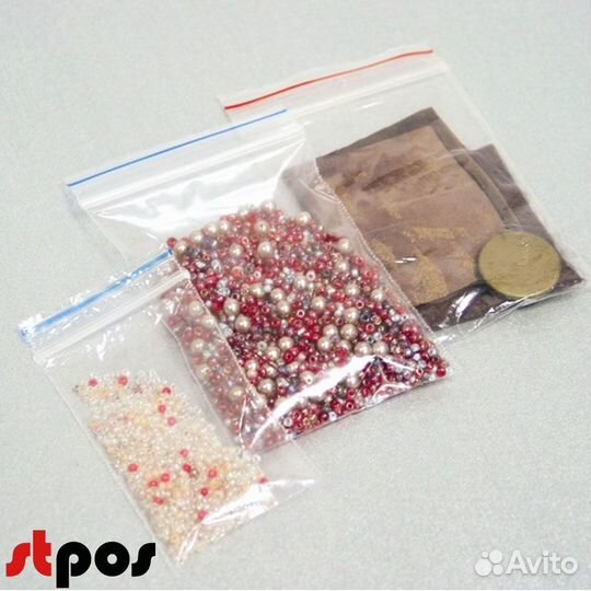 Пакеты zip lock 40х60 мм, 35 мкм, 500 шт./упак