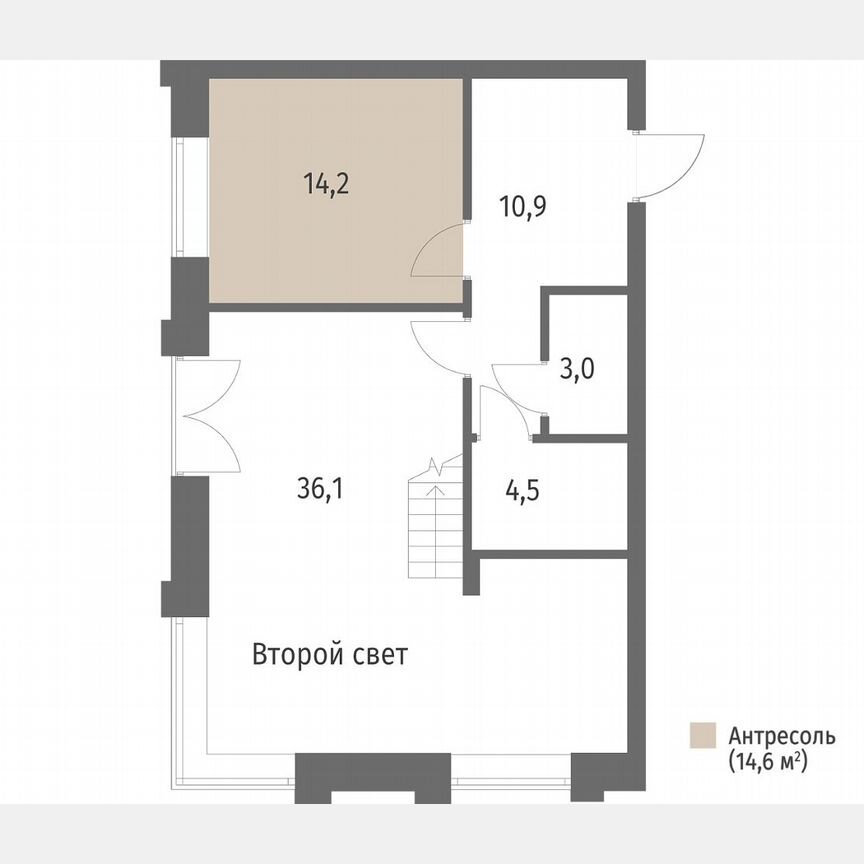 1-к. квартира, 83,3 м², 1/7 эт.