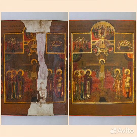 Реставрация икон, окладов